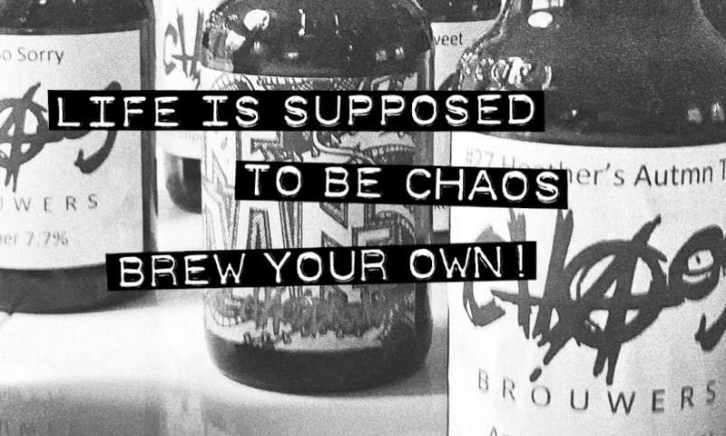life is supposed to be chaos 